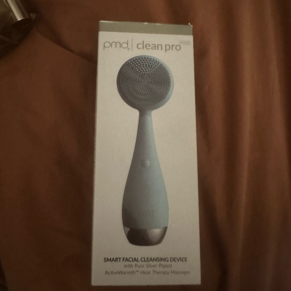 PMD Clean Pro Facial Device with Silver Accents
